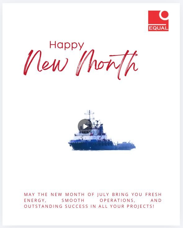 Happy New Month from Equal Logistics!
